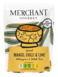 Merchant Gourmet Merchant Gourmet Mango Chilli & Lime Microwaveable Rice 250g