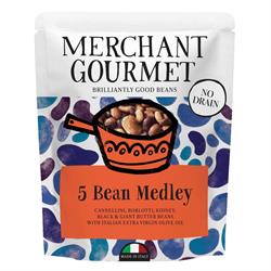 Merchant Gourmet Merchant Gourmet 5-Bean Medley in Extra Virgin Olive Oil 240g