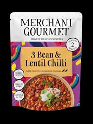 Merchant Gourmet Merchant Gourmet 3-Bean & Lentil Chilli 280g