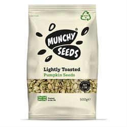 Munchy Seeds Lightly Toasted Pumpkin Seeds 500g