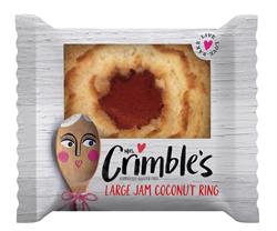 Mrs Crimbles Mrs Crimbles Individual Jam Coconut Rings 40g