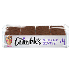 Mrs Crimbles Mrs Crimbles Gluten Free Belgian Choc Brownies 190g