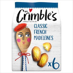 Mrs Crimbles Mrs Crimbles Gluten Free Classic Madeleines 6 pack 170g