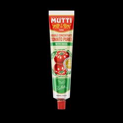 Mutti Mutti Double Concentrate Tomato Puree With Basil 130g