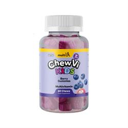 MultiVi MultiVi Multivitamin Gummies Berry Flavour For Kids. 60 gummies