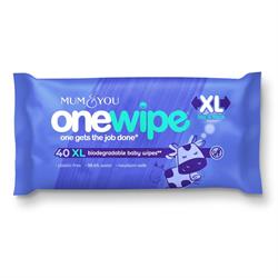 Mum & You Onewipe
Extra large big & thick biodegradable wipes