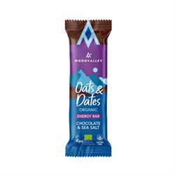 Moonvalley FREE Organic Gluten-free Energy Bar Chocolate Sea Salt 50g
