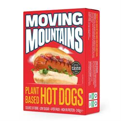 Moving Mountains Plant Based Hotdogs 4x60g
