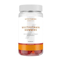 MYVITAMINS Multivitamin Gummies Strawberry 60 Gummies