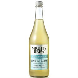 Mighty Brew Organic Kombucha - Lemongrass 750ML