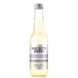 Mighty Brew Organic Kombucha - Elderflower 275ML