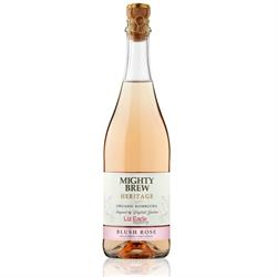 Mighty Brew Heritage Blush Rose Kombucha Non-Alc. 750ML