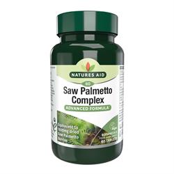 Natures Aid Saw Palmetto Complex for Men 60 Tablets