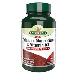 Natures Aid Calcium Magnesium + Vit D3 90 Tabs