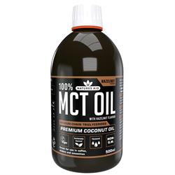 Natures Aid MCT Oil with Hazelnut Flavour 500ml