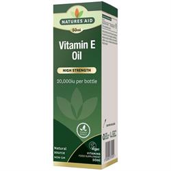 Natures Aid Vitamin E Oil 20000iu 50ml