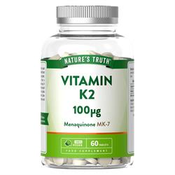 Nature's Truth Vitamin K2 100ug 60 Tablets