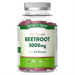 Nature's Truth Beetroot Extract 3000mg 60 Tablets