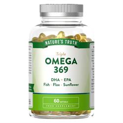 Nature's Truth Triple Omega 369 2000mg 60 Softgels