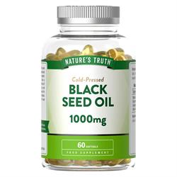 Nature's Truth Black Seed Oil 1000mg Cold Pressed 60 Softgels