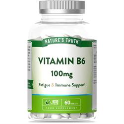 Nature's Truth Natures Truth Vitamin B6 60 Tablets
