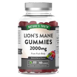 Nature's Truth Lion's Mane 2000mg Berry 60 Vegan Gummies