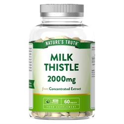 Nature's Truth Milk Thistle 2000mg 60 Tablets