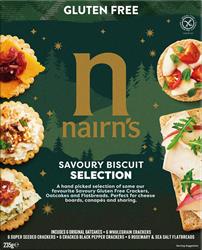 Nairns Nairn's Gluten Free Savoury Biscuit Selection Box 235g