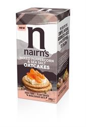 Nairns Nairn's Mixed Peppercorn & Sea Salt Oatcakes 200g