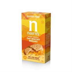 Nairns Gluten Free Biscuit Breaks Stem Ginger 160g