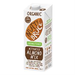 Nutty Bruce Nutty Bruce Activated Unsweetened Almond Milk 1L