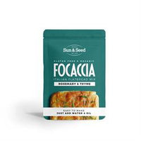 Sun and Seed Organic GF Focaccia Mix Rosemary & Thyme 300g