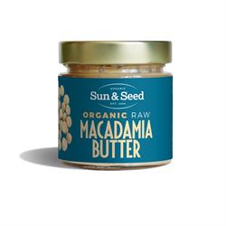 Sun and Seed Organic Raw Organic Macadamia Butter