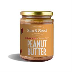 Sun and Seed Sun and Seed Organic Crunchy Peanut Butter 500g