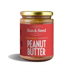 Sun and Seed Sun and Seed Organic Smooth Peanut Butter 500g