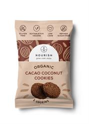 Nourish Grow Cook Enjoy Organic Cacao Coconut Cookies 25g