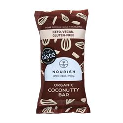 Nourish Grow Cook Enjoy Nourish Organic Coconutty Bar 60g