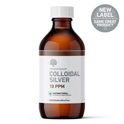 Nature's Greatest Secret 10ppm Enhanced Colloidal Silver 300ml Bottle - Neutral pH 7.5