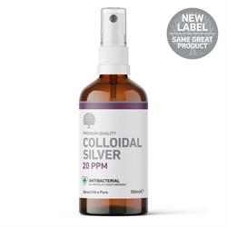 Nature's Greatest Secret 20ppm Enhanced Colloidal Silver 100ml Spray - pH 9.0