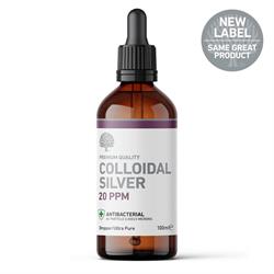 Nature's Greatest Secret 20ppm Enhanced Colloidal Silver 100ml Dropper - pH 9.0