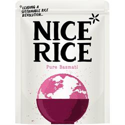 Nice Rice Nice Rice Sustainably Farmed Pure Basmati rice pouch 250g