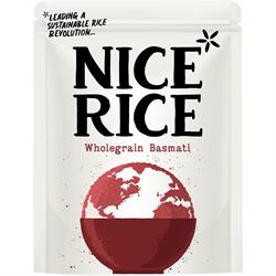 Nice Rice Nice Rice Sustainably Farmed Wholegrain Basmati rice pouch 250g