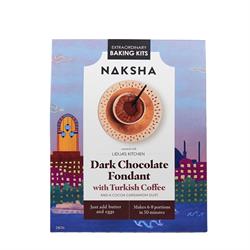 Naksha Recipe Kits Dark Chocolate Fondant with Turkish Coffee Baking Kit 280g