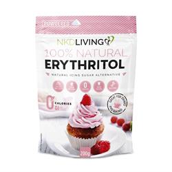 NKD Living Erythritol Powdered Natural 0 Calorie Sweetener 200g