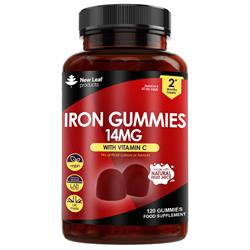 New Leaf Products Iron Gummies Vegan 120 gummies