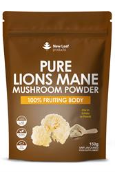 New Leaf Products Lions Mane Mushroom Powder - 3000mg 150g