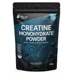 New Leaf Products Creatine Monohydrate Powder - 100% Micronized 150g