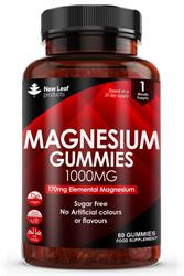 New Leaf Products Magnesium Gummies. 60 gummies