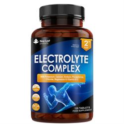 New Leaf Products Electrolyte Complex 120 Vegan Tablets + Essential Minerals