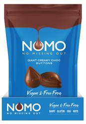 Nomo Nomo Free From Giant Creamy Choc Buttons 110g